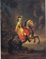 Г.К. Гроот. Конный портрет Петра III. Государственная Третьяковская галерея. Москва